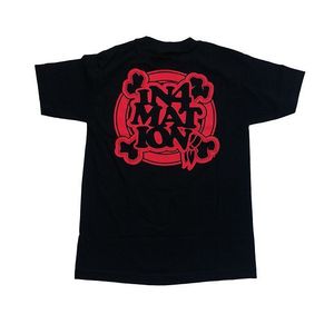 Image of IN4M - FYI POCKET TEE (BLK/RED)