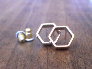 Image of HEXAGON earrings