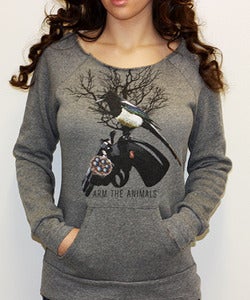 Image of Girls | 357 Mag Pie | Maniac | Eco-Sweatshirt | Eco Gray
