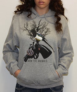 Image of Unisex | 357 Mag Pie | Basic Hoodie | Heather Gray