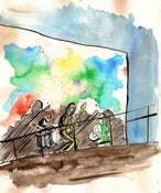 Image of The Harlequins at Cincy Psych Fest 2012 Print