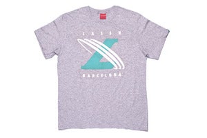 Image of Un-cross training tee in Heather grey