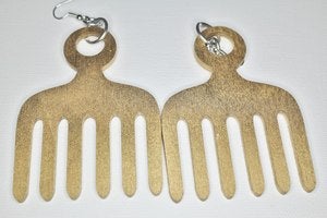 Image of AFRO PICKS - Gold or Silver