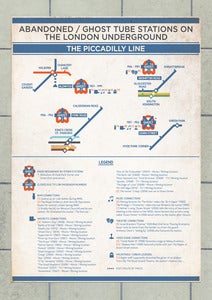 Image of Abandoned/Ghost Stations - Piccadilly Line