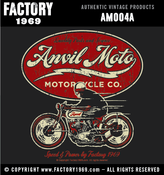 Image of Anvil Moto Lightning Logo - AM004A
