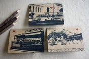 Image of NYC Lover's Transportation set of 3 note cards
