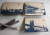 Image of NYC Lover's Brooklyn set of 3 note cards