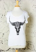 Image of Flowered Bull Backless Tee