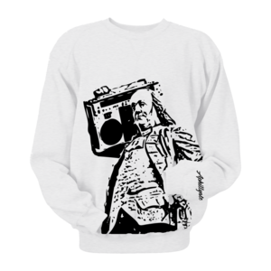 Image of Ben Jammin' Crewneck (White) 