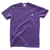 Image of 8 Bit Apparel #Pixel Tee Heather Purple