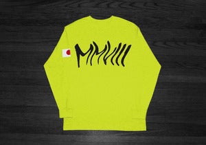 Image of "SQUAD" Longsleeve Tee (Neon)