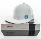Image of 8 Bit Apparel #Pixel Snapback White