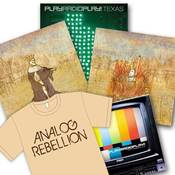 Image of Ancient Electrons, Besides Nothing, Texas, The Frequency EP, Shirt, ALL SIGNED!