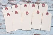 Image of Medium Manila Parcel Tags