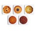 Image of Set of 5 coasters