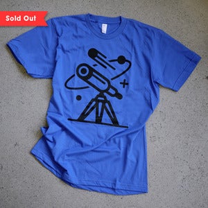 Image of Cosmos Tee / NASA Blue