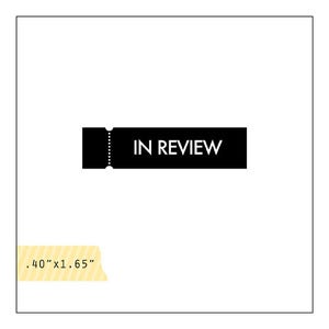 Image of in review tab