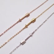 Image of Sideways Arrow Bracelet