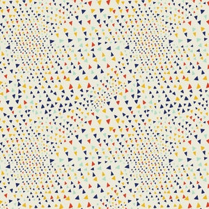 Image of tissu triangles multico