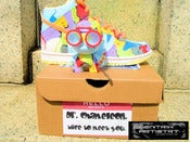 Image of "Dr. Chameleon" Custom Dunk High, Kids size 6 (1-of-1)