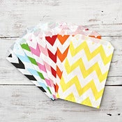 Image of Chevron Paper Bags