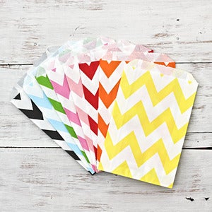 Image of Chevron Paper Bags