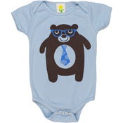 Image of Bear Short Sleeve Organic Onesie/Tee