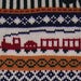 Image of Choo Choo Train Christmas Stocking