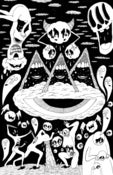 Image of "Skull Pounding Fart Swarm 420" by Butt Coffin