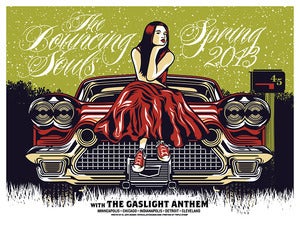 Image of Bouncing Souls - Gaslight Anthem - US Spring Tour 2013 - CAR