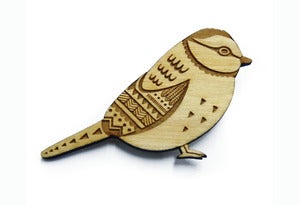 Image of Woodland Bird Brooch