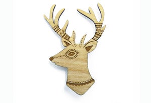 Image of Woodland Deer Brooch