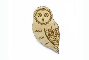 Image of Woodland Owl Brooch