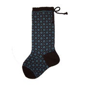 Image of Modern Circle and Square Christmas Stocking