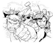 Image of marvel superheroes magazine cover 17