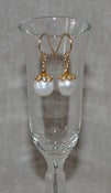 Image of White Pearls and Vintage Finial