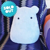 Image of Baby Blue Cavey PIllow