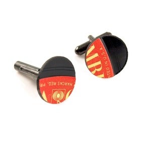 Image of Record Cufflinks