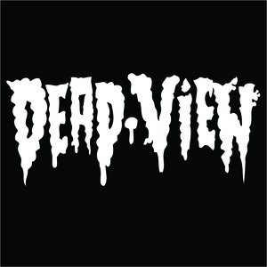 Image of Dead View Decal (White)