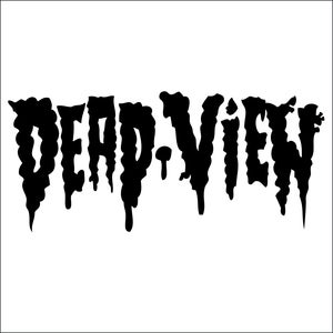 Image of Dead View Decal (Black)