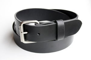 Image of The Roller Buckle Belt - Black