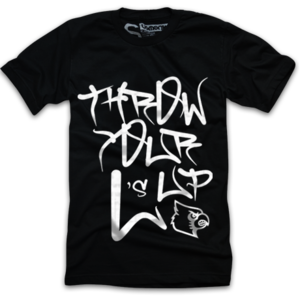 Image of THROW YOUR L'S UP <br> (BLACK)