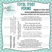 Image of Royal Treat Poems (4x4) ~ Peachy