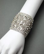Image of Ellie Crystal Bridal Cuff