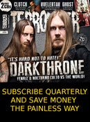 Image of Terrorizer Quarterly Subscriptions: the painless way to save money