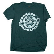 Image of Space Police Pinup tshirt - Slate