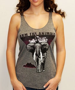 Image of Girls | Hellephant | Eco Blend Tank Top | Eco Gray