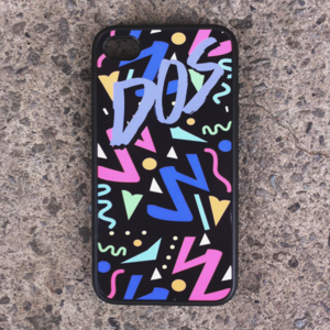 Image of Dos iPhone4 Cover | Black