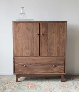 Image of Solid Walnut Buffet