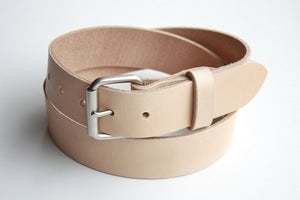 Image of The Roller Buckle Belt - Natural 